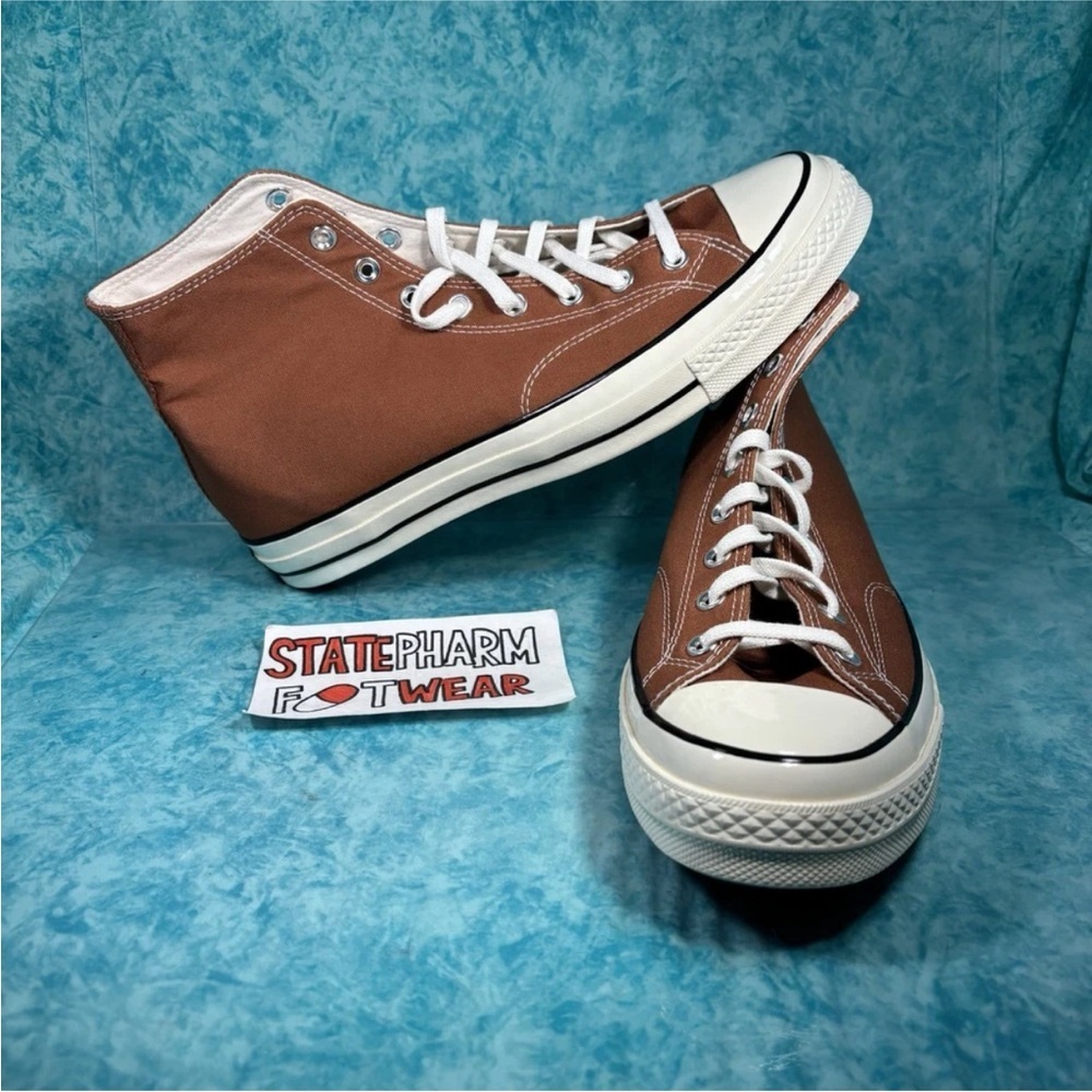 Converse Chuck 70 Brown Men’s Canvas High Top Shoes Retro Sneakers Size 12